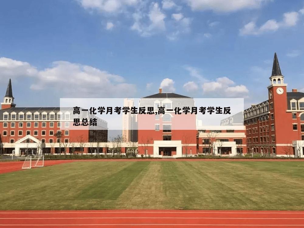 高一化学月考学生反思,高一化学月考学生反思总结